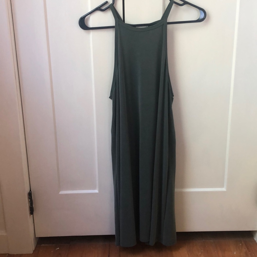 Soft, Flowy Sun Dress with High Neck Line